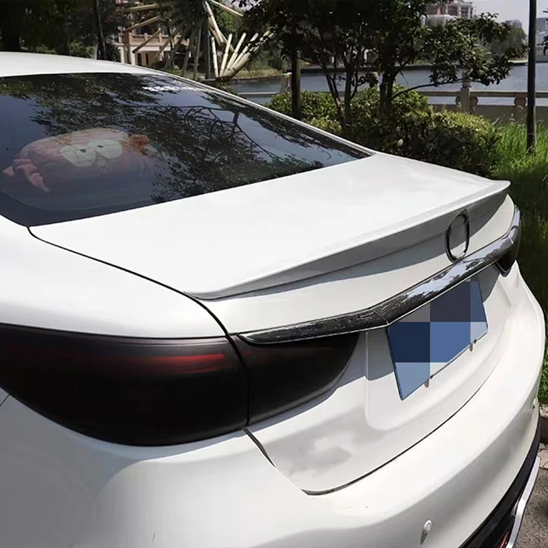 For Mazda 6 Atenza Spoiler 2014 2015 2016 2017 2018 2019 High Quality ABS Plastic Car Rear trunk cover wings spoiler Airfoil