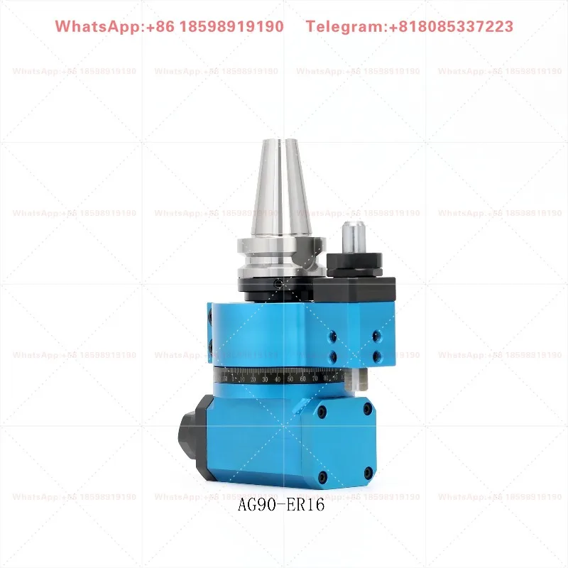 Universal 90° 45° Angle Milling Head CNC Machining Center Accessory Multi-Angle Side Drilling Milling Tool