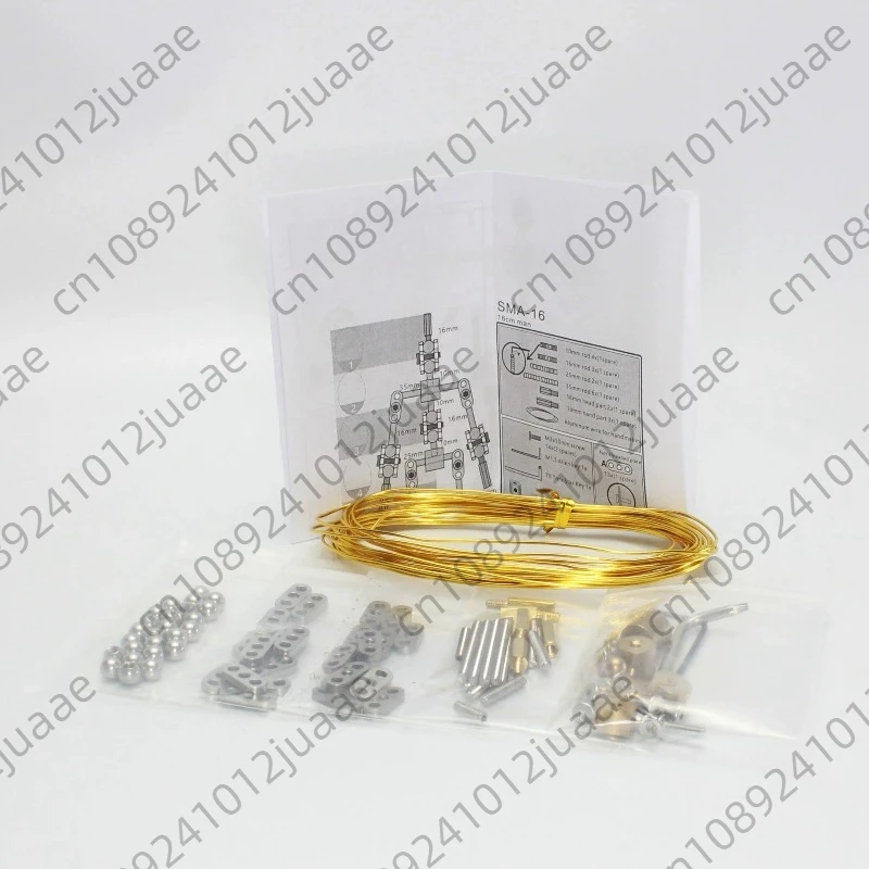 DIY Not-Ready-Made Animation Studio Armature Kit for Stop Motion Puppet with Silicone Hands Stop-motion Animation Metal Skeleton