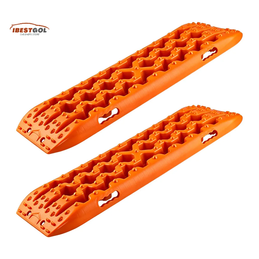 Ibestgol 4x4 Recovery Traction Board Car Escape Car Snow Muddy Plastic Traction Rescue Board