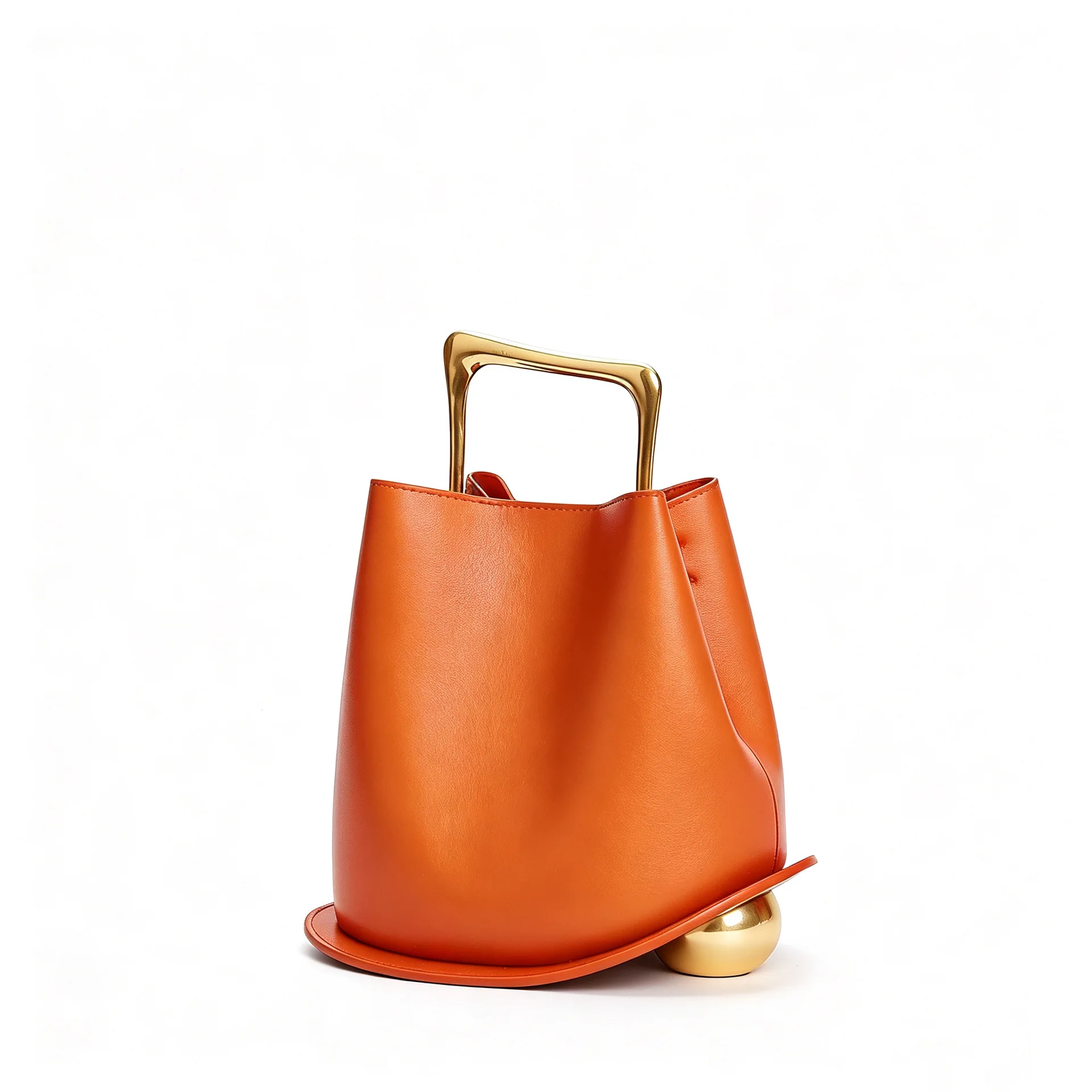 Women's Handbag Fashionable Single Shoulder Bag  Messenger Bag Niche Design Casual Texture Bucket Bag for Stylish Storage