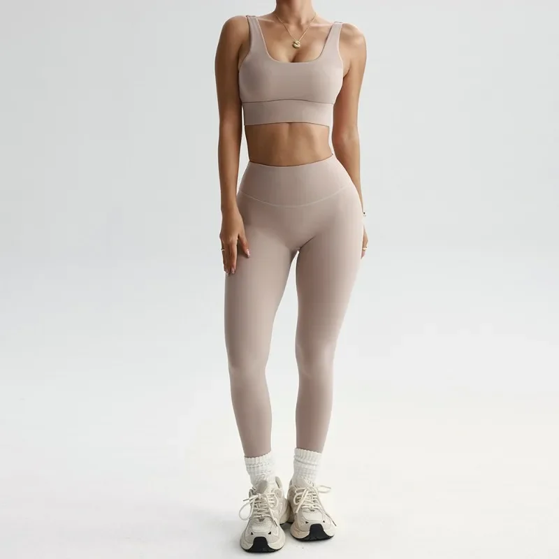 

Sportswear is suitable for yoga studio 6-piece set, fitness training clothes women's