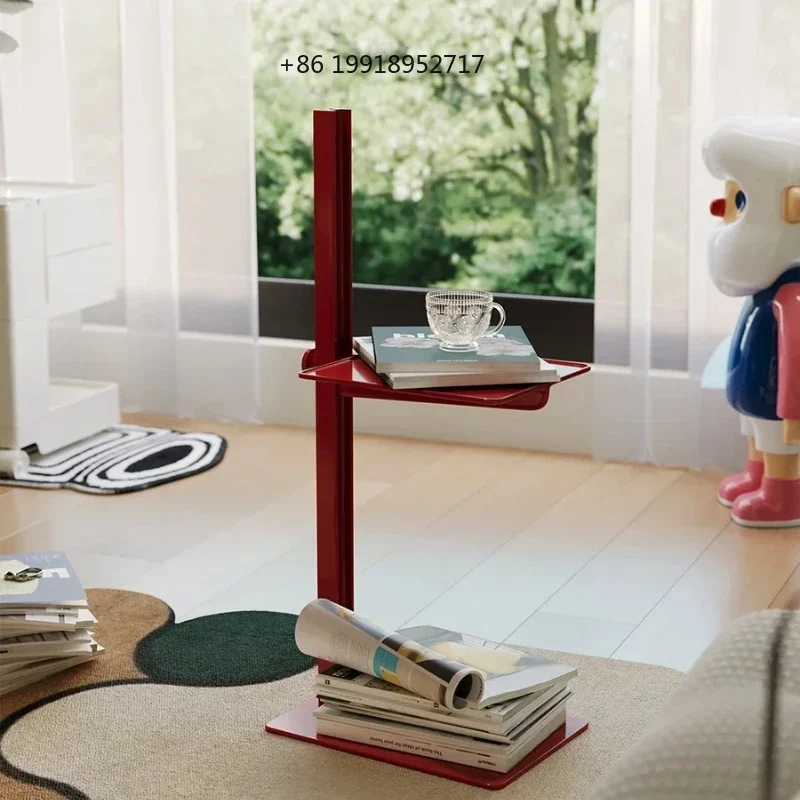Nordic Adjustable Side Table Liftable Coffee Table for Small Spaces Minimalist  Tables Creative Bedside Desk Living Room JJ767