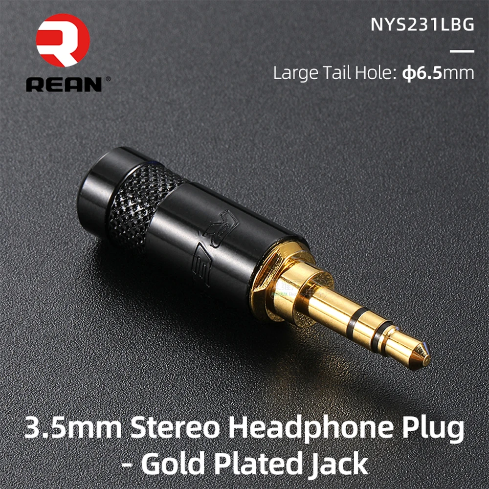 NEUTRIK\'s REAN 3 Pole Stereo Headphone Computer Jack 3.5 1/8\