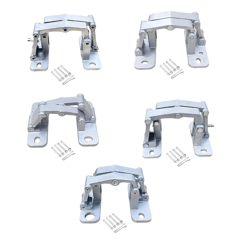 Heavy Duty 201 Steel Door Hinge with Smooth Quiet Operation Simple Installation for Fire Cabinet & Indoor Outdoor Use M4YD