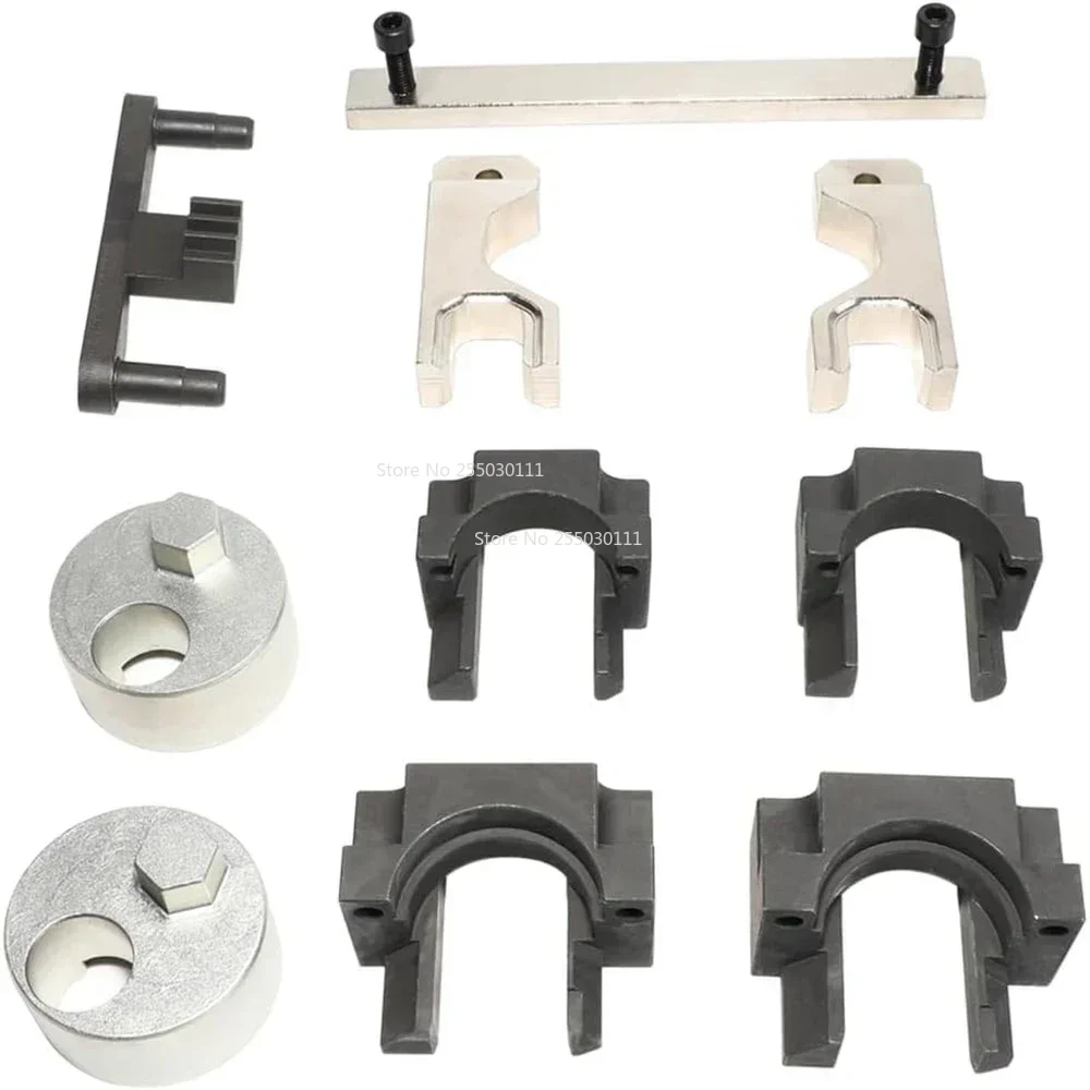 Camshaft Holding Locking Tool Timing Kit Crankshaft Rotating Tool for Mercedes Benz OM651 Engine 1.8 2.0D 2.2D 2.5D