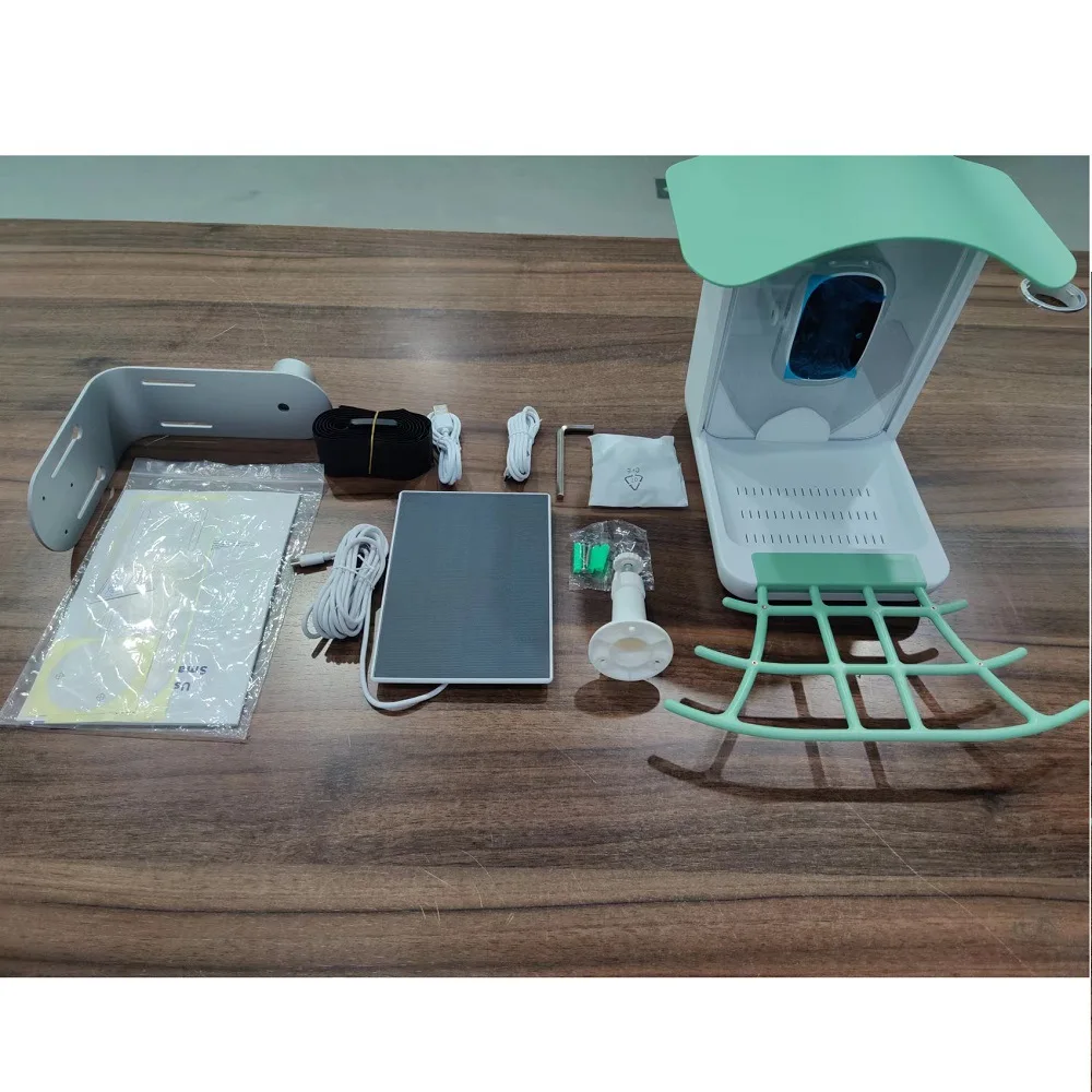 New Bird Feeder AI Smart Camera Outdoor Bird Watching Camera Recorder Motion Detection IP65 Cross Border