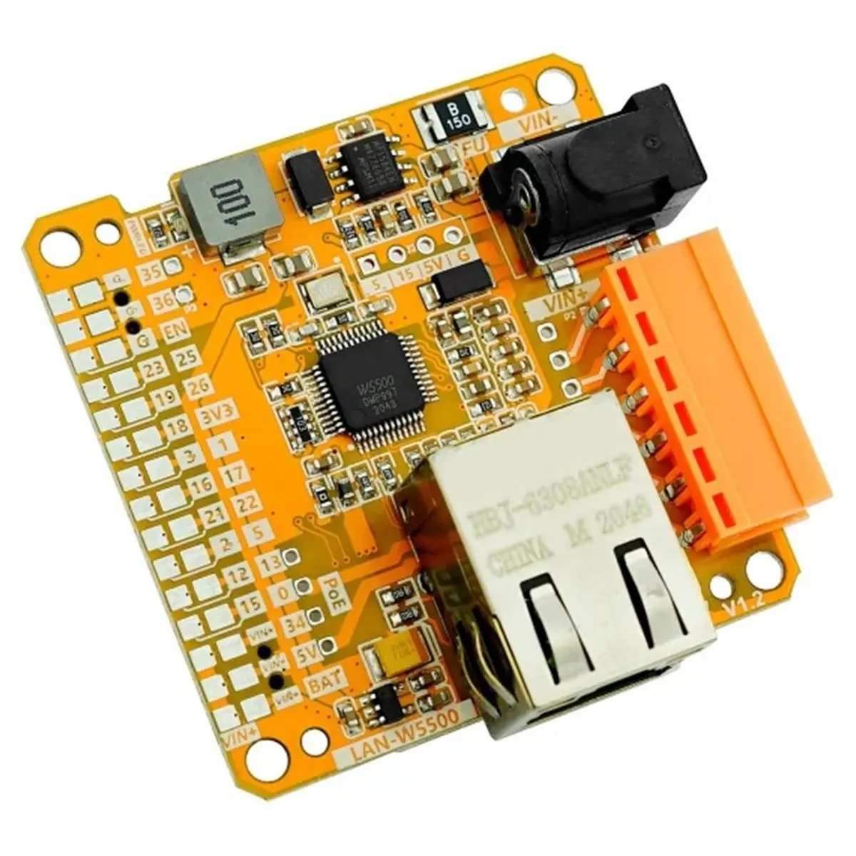 L70A Base LAN V1.2 Ethernet Controller Base LAN Module with W5500 V1.2 , SPI Communication Interface