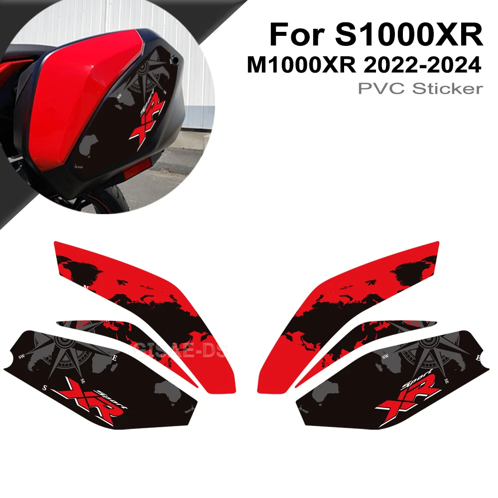 

For BMW S1000XR M1000XR 2024 Touring Package Trunk Luggage Cases Panniers Stickers Decals F900XR F 900 XR S 1000 M 2022 2023 ﻿