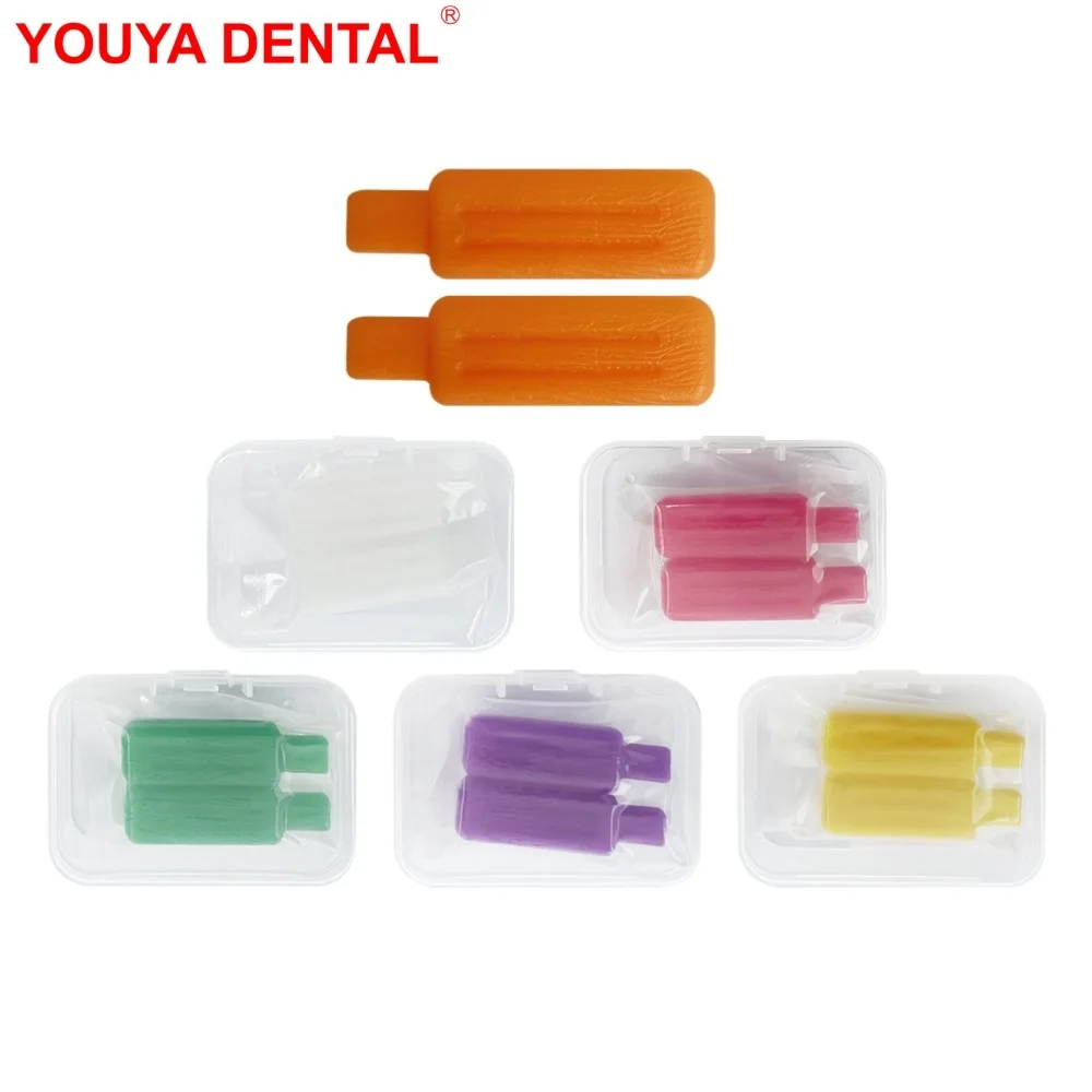 2pcs/Box Orthodontic Tooth Chew Aligners Silicone Sticks Dental Aligner Chewies Invisible Braces Tray Seater For Teeth Oral Care