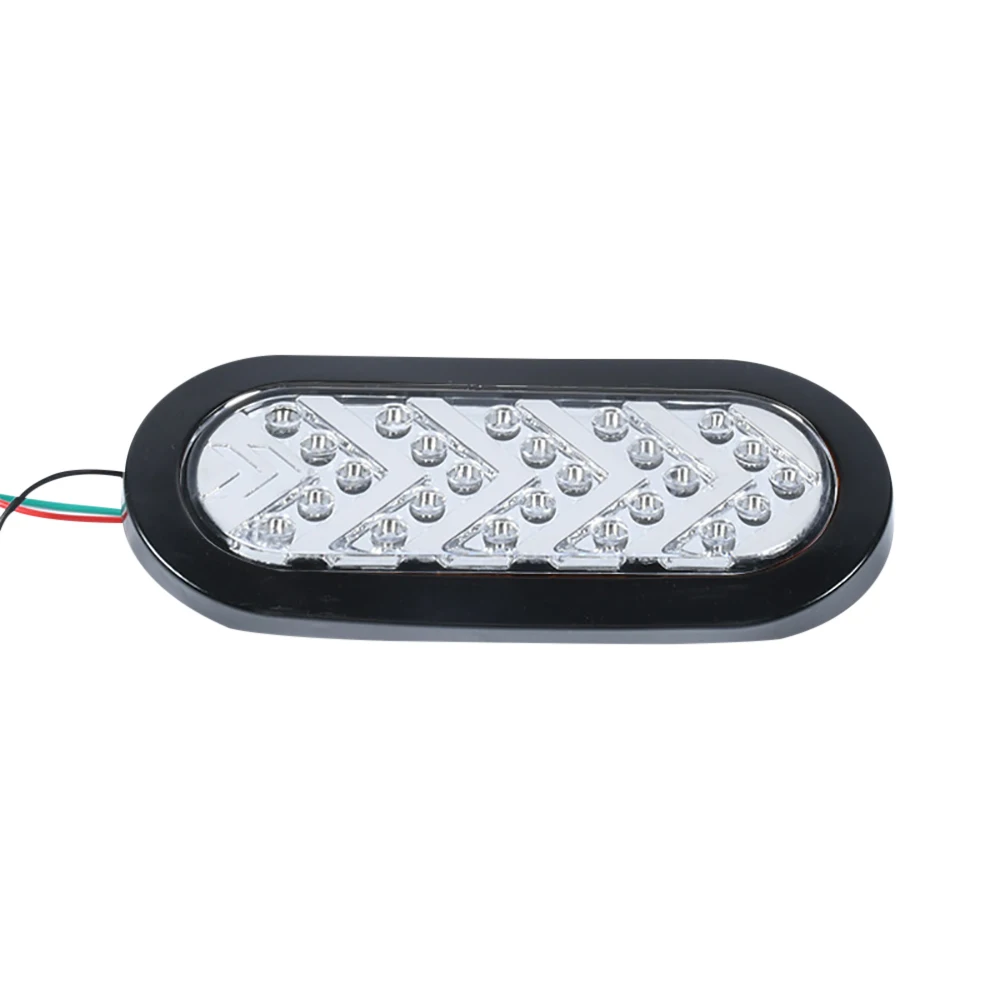 Oval Weiß Rot Gelb Led Anhänger Rückleuchten 12V24V LED Stop Blinker Brems Marker Rückleuchten für Lkw Trail