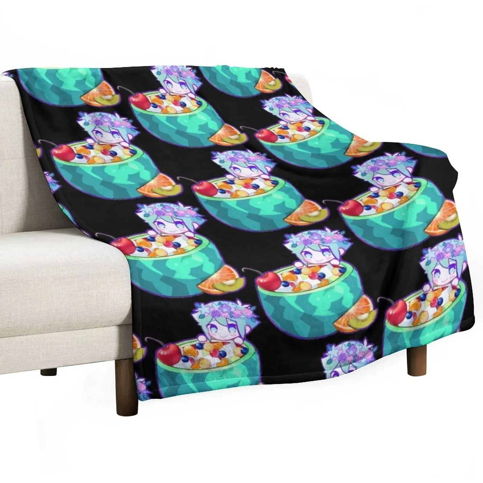 

basil omori Throw Blanket For Baby warm for winter Cute Flannel Fabric Blankets