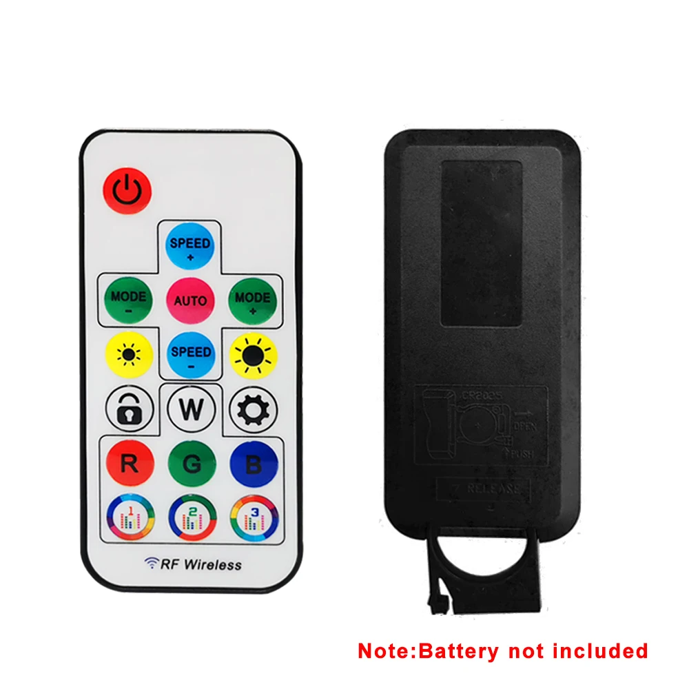 5V 12V 24V 4Pin 17Keys Music Led Controller Mini Remote 358 Modes For 5050 RGB Individually Addressable Strip Light Panel DC USB