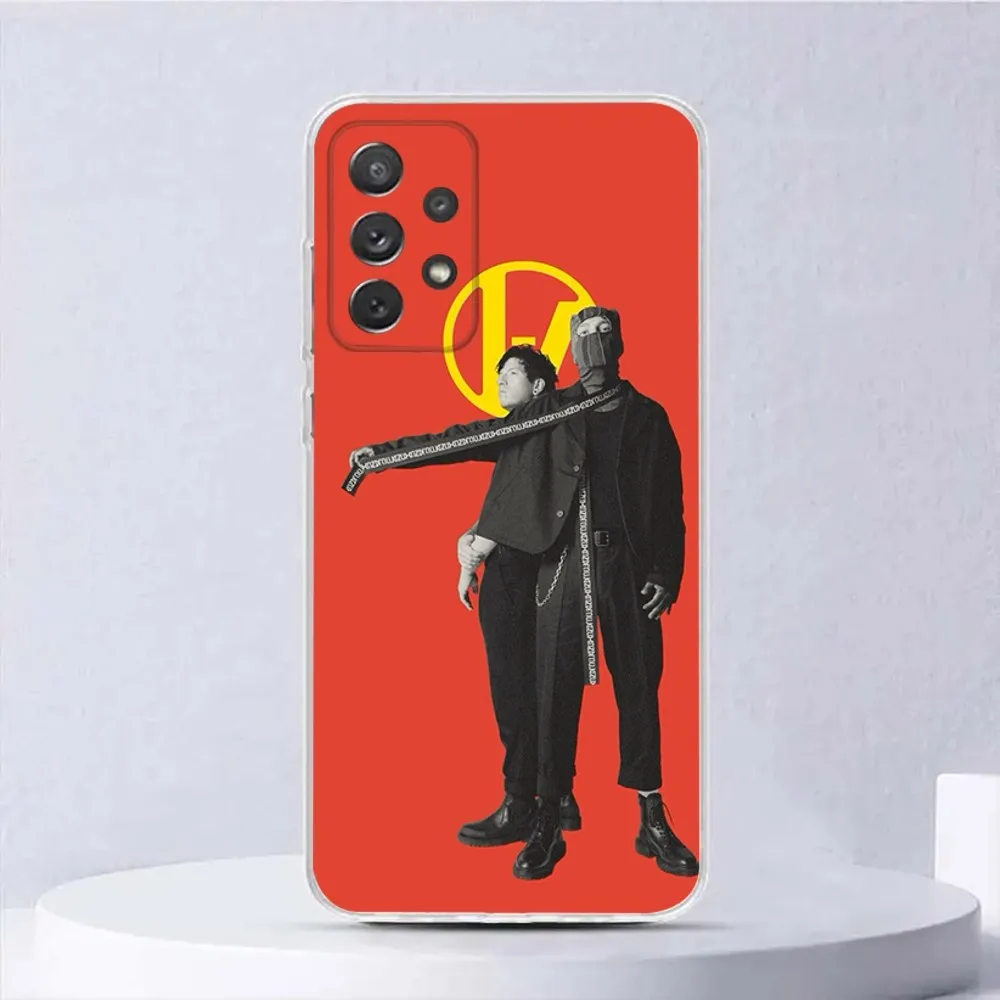 T-Twenty one pilots Phone Case For Samsung Galaxy,A31,A33,A52,A13,A02,A53,A50,A73,A72,A40,A20,A23,A54,A14,A34 Back Cover