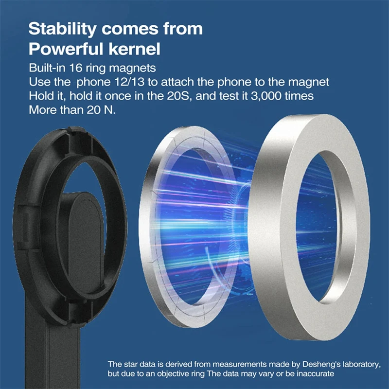 โทรศัพท์มือถือขาตั้งกล้องไร้สาย Magnetic Selfie Stick ขาตั้งกล้องสําหรับ Iphone 14/12/13/Pro/12 Max โทรศัพท์ Android Selfie