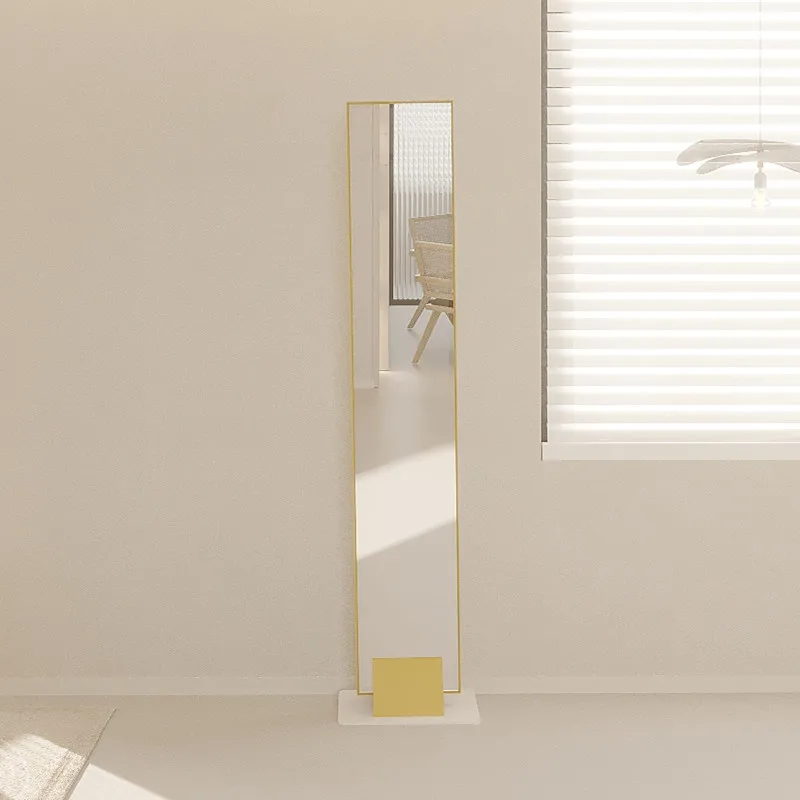 Full body mirror, dressing mirror, floor to ceiling, household bedroom, living room, three-dimensional entrance mirror, ultra