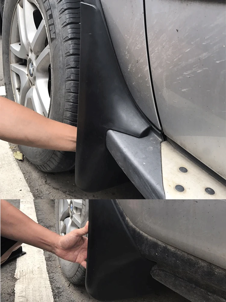 1999-2006 For BMW X5 E53 Mudguards Fender Mud Flap Guard Splash Mudflaps Car Accessories MudguardAuto Styline Front Rear 4pcs