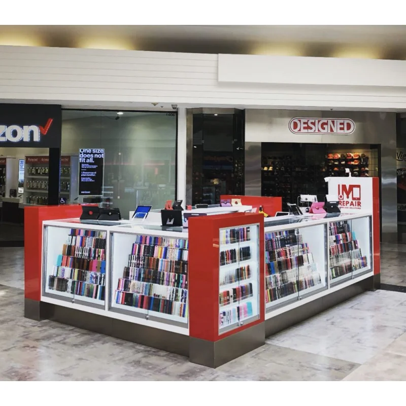 customized.Custom Phone Kiosk Island Cellphone Accessories Kiosk Mall