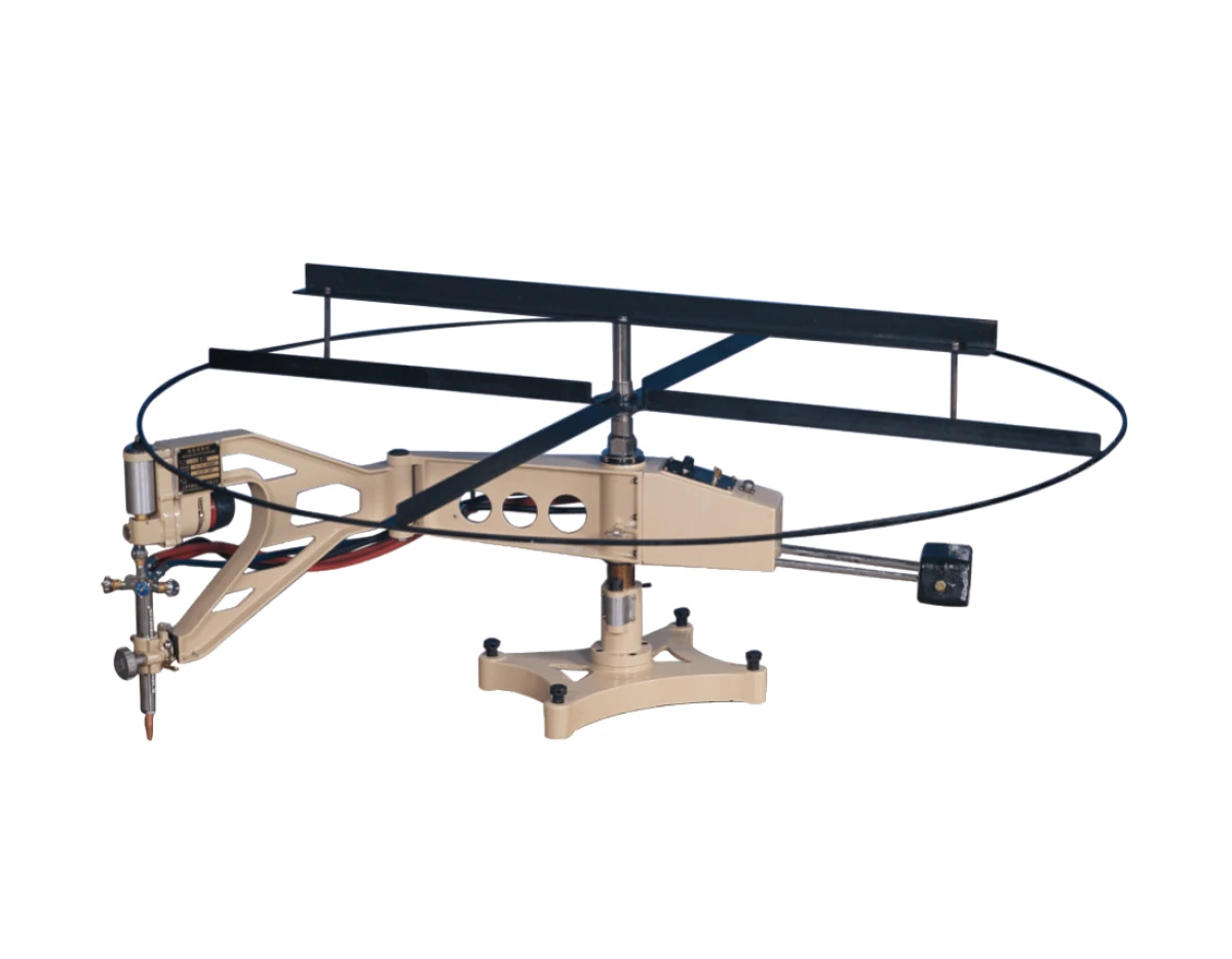 Small Light Oxy Fuel Gas Circular Cutter Steel Plate Profile Cutting Machine