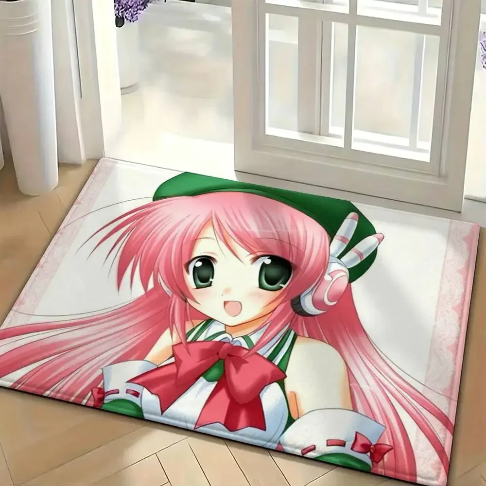 Momone Momo,Adachi Rei,Utane Uta Bedroom Decor Carpet  for Living Room Thick Plush Study Floor Mat Home Fluffy Soft Rug