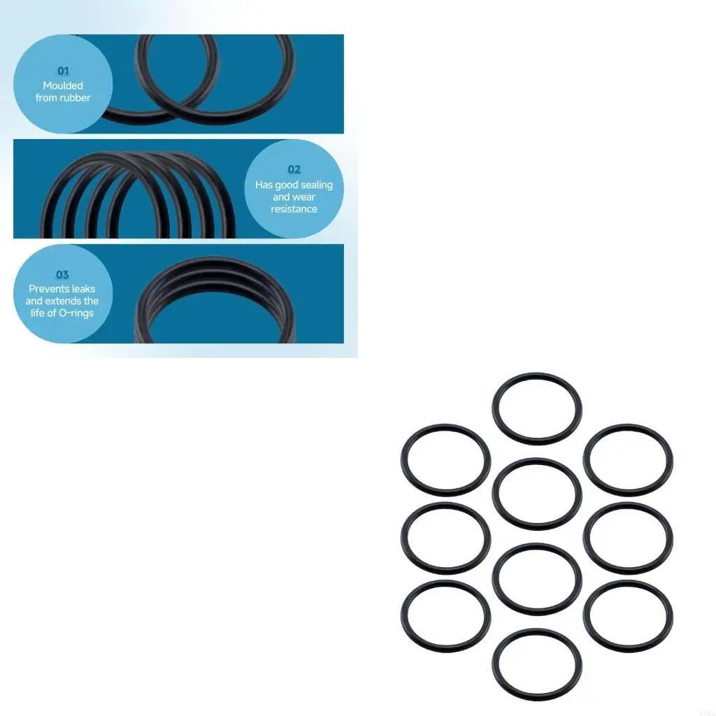 

Десять комплектов эластомерных прокладок, разработанных для фильтров надземных бассейнов. 1 шланг на одинарную ногу.