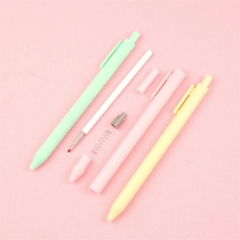 10 Teile/satz Kawaii Candy Farbige Gel Stift Kreative Macron Farbe Serie Student Schreiben Schule Bürobedarf Schreibwaren – Detail 2
