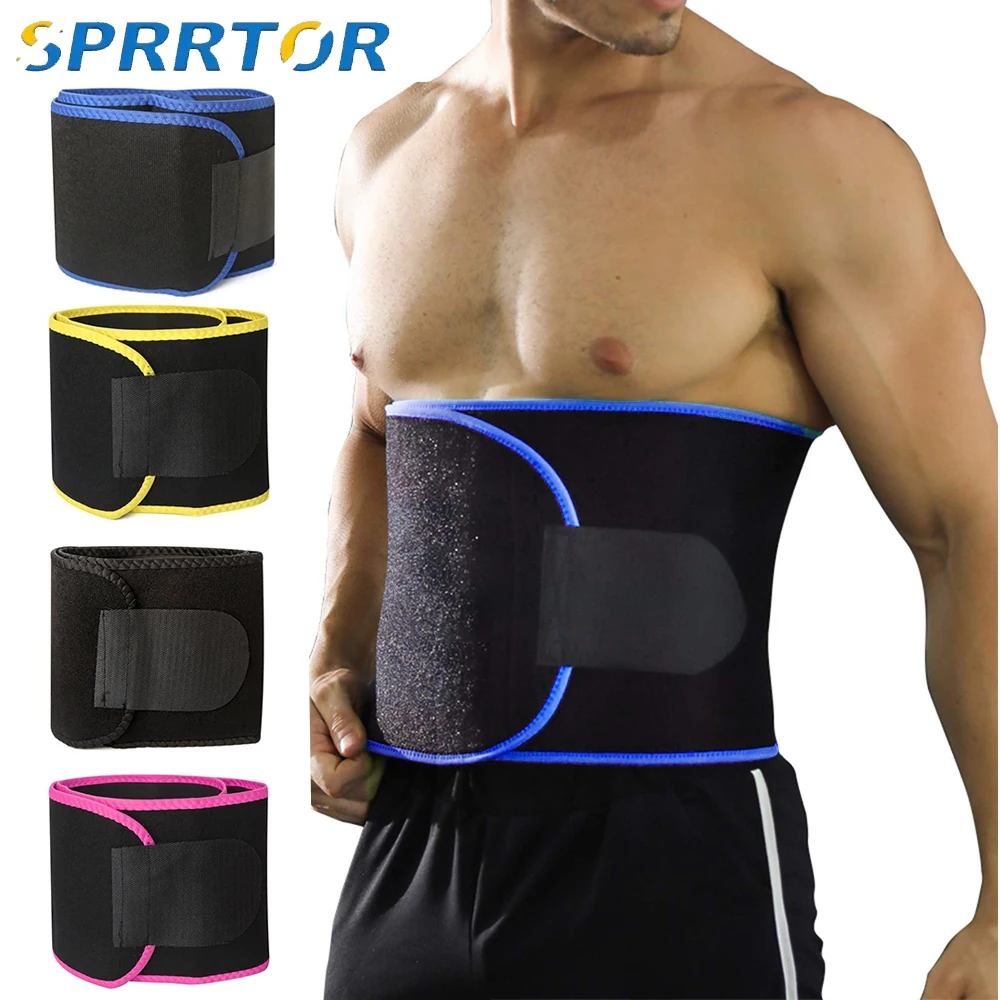 Neoprene Waist Trainer Corset Body Shaper Tummy Slimming Belt Fitness Waist Support Gym Sweat Belt Gaine Ventre Lumbar Back Belt