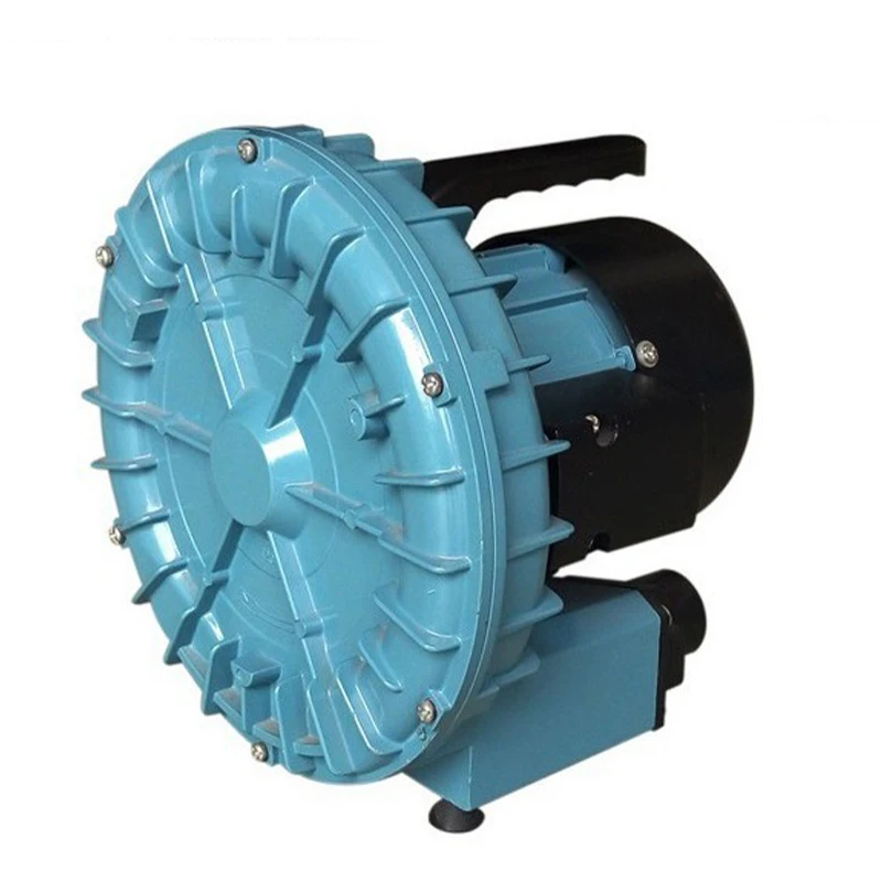 GF-750A High Pressure Electric Turbo Air Blower Aquarium Seafood Air Compressor Koi Pond Air Aerator Pump 750W 1050L/min
