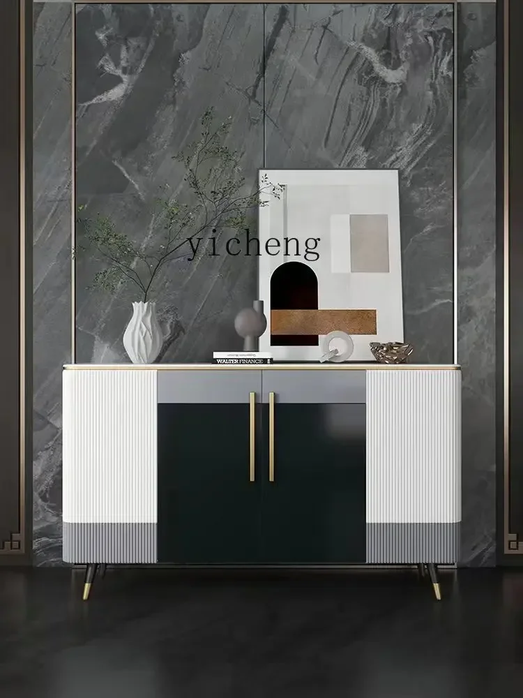 

ZZ Entrance Cabinet Household Paint Simple Storage Decoration Living Room Small Apartment Cabinet
