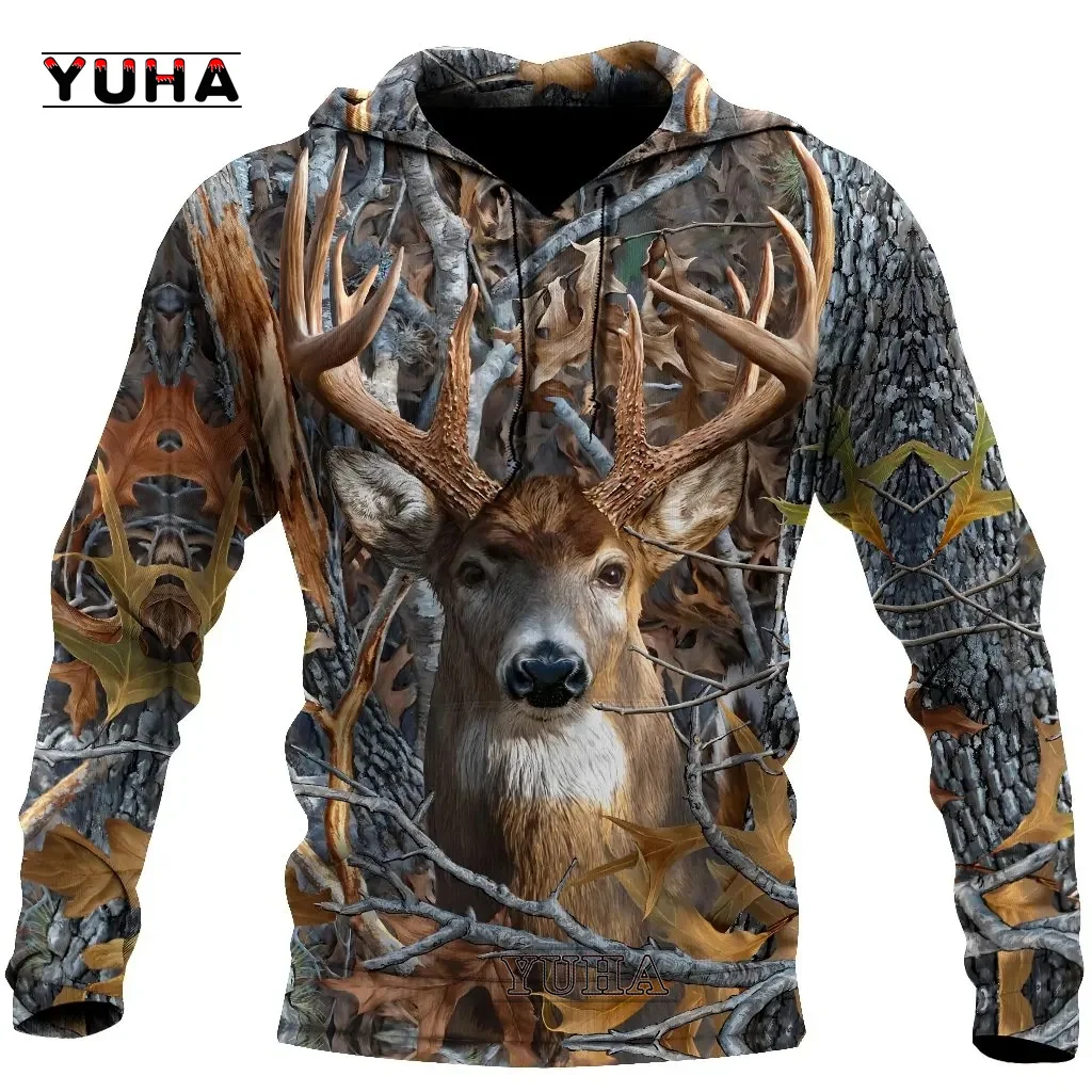 

SpNew Fashion Animal GRIM REAPER Animal HUNTER 3D Hoodie Men Women New Fashion Hooded Sweatshirt Long Sleeve Pullover Style