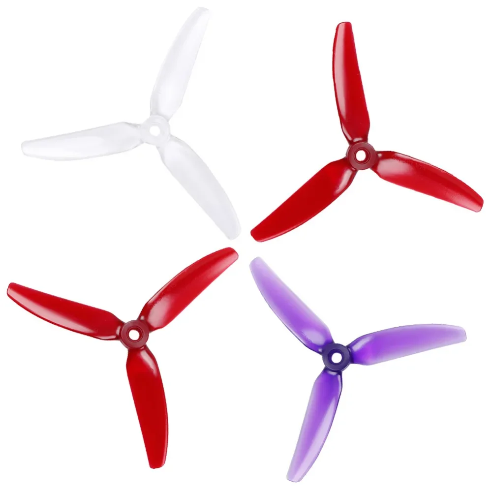 20pcs High Quality HQ 5X4.3X3 5043 5 inch 3 blade/tri-blade POPO propeller compatible T-motor F40 PRO II for FPV RC Racing drone