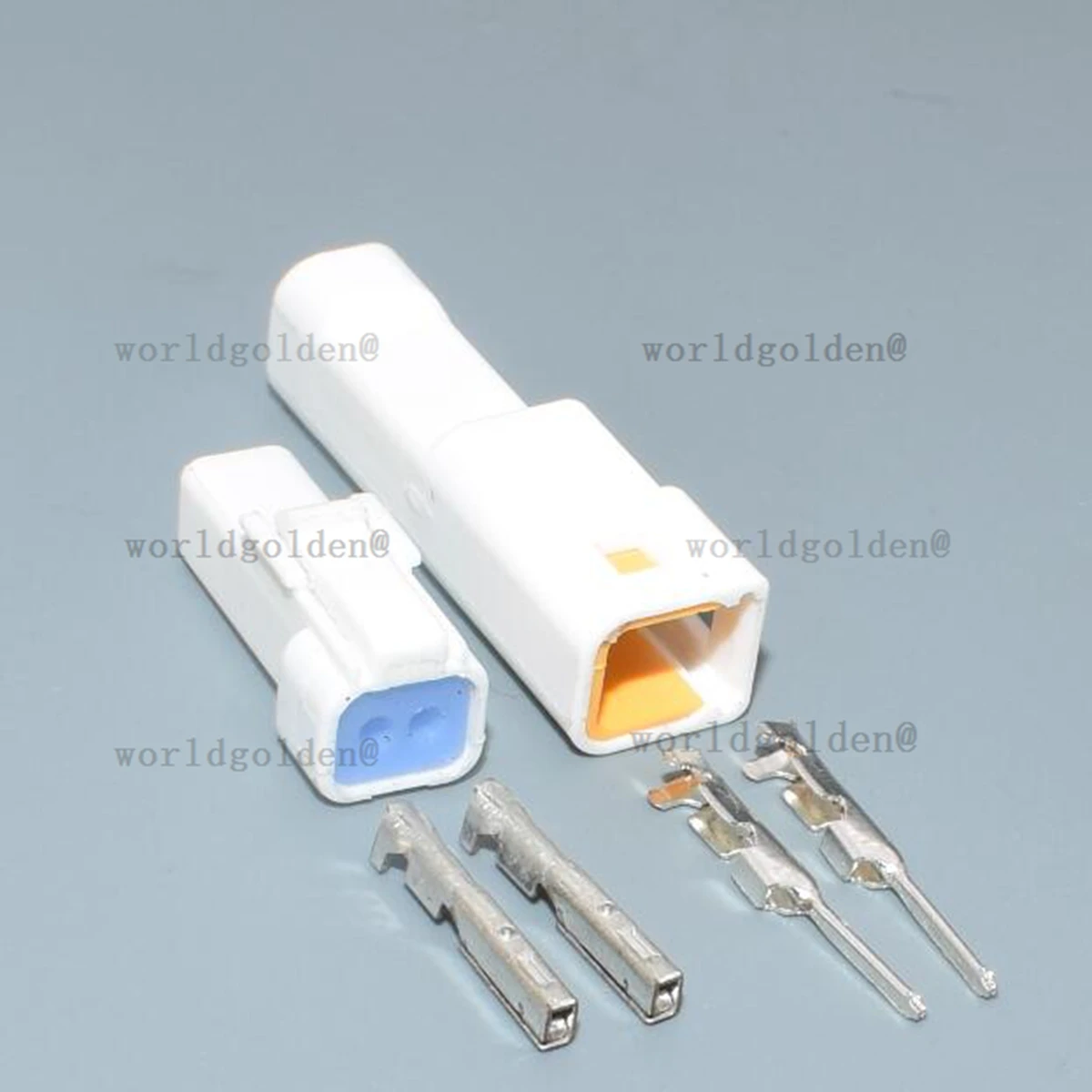 02R-JWPF-VSLE-S 02T-JWPF-VSLE-S 2Pin Male Female Plug Set for Universal Vehicles Assemble Small Electrical Equipment Harness