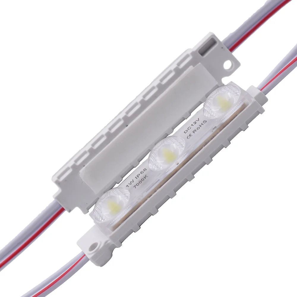 Super Module White IP68 Waterproof Decorative Light 1W DC12V LED Module Lights Ceiling Lamp for Car Van Truck Auto Vehicle