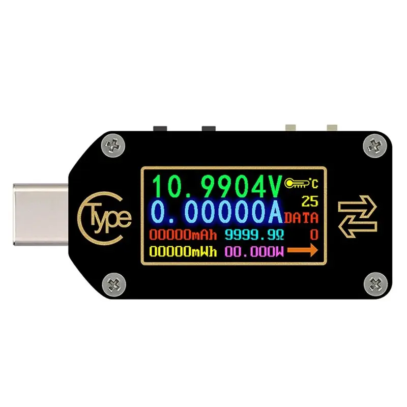 

Изысканный USB-тестер Exquisite-Rd TC66 Type-C PD с функцией триггера, вольтметр, амперметр, измеритель напряжения и тока, мультиметр, тестер USB-портов PD для аккумуляторов