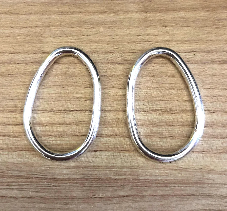 

5pcs 35*24mm oval ring charms HW4026 handmade accessories