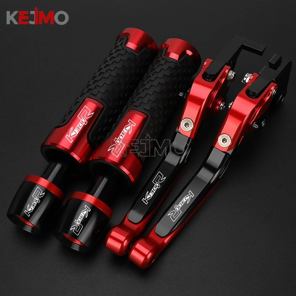 

CNC Motorcycle Adjustable Brake Clutch Levers Handle Handlebar Grips End for BMW K1300R 2009 2010 2011 12-2015 K1300 R K 1300 R