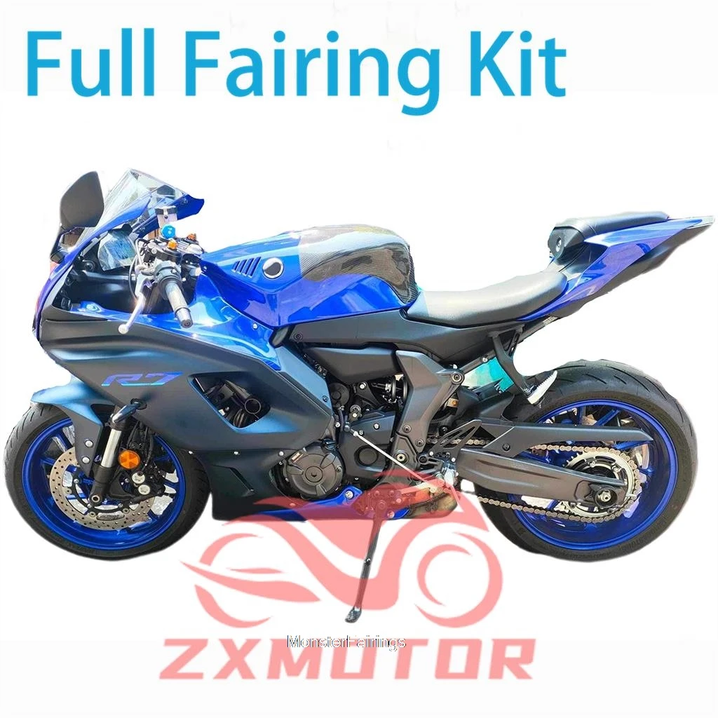 

Подходит для YAMAHA R7 2022 2023 2024, аксессуары для модификации мотоцикла, обтекатели YZF R7 22 23 24, комплект обтекателей