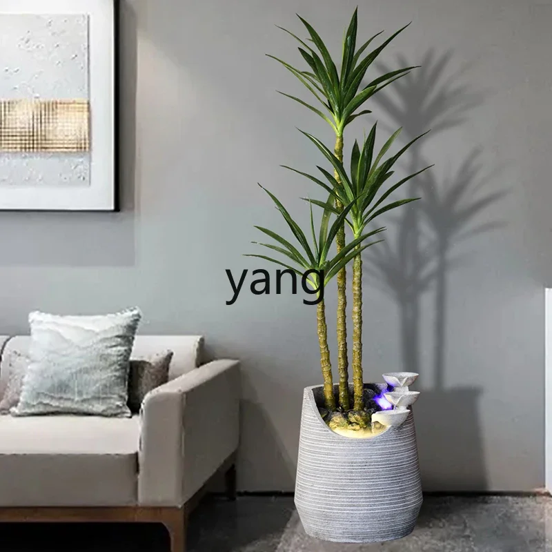 LMM living room entrance floor fountain humidifier home indoor bonsai circulating water ornament
