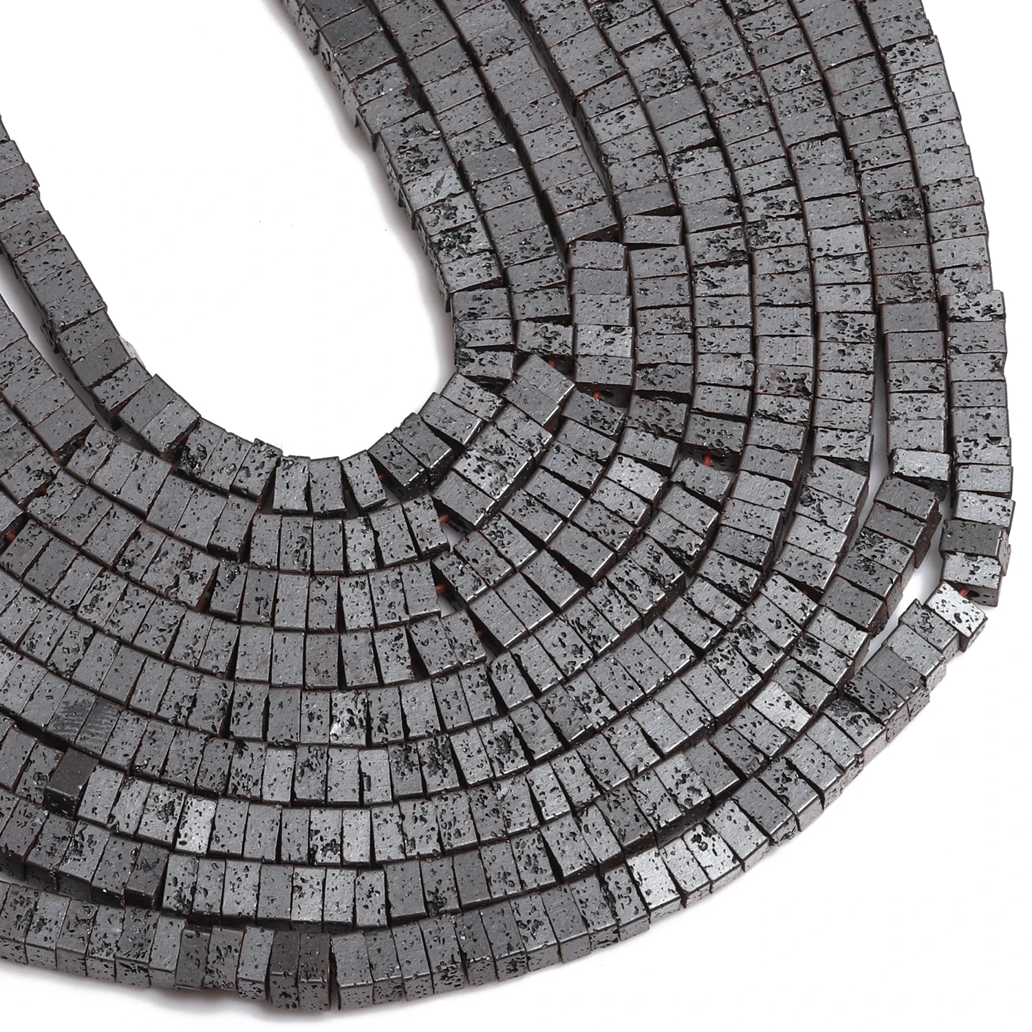 Wholesale AAA Black Lava Stone Beads Natural Stone Beads Loose Spacer Beads for Jewelry Making DIY Bracelet Necklace Accessories