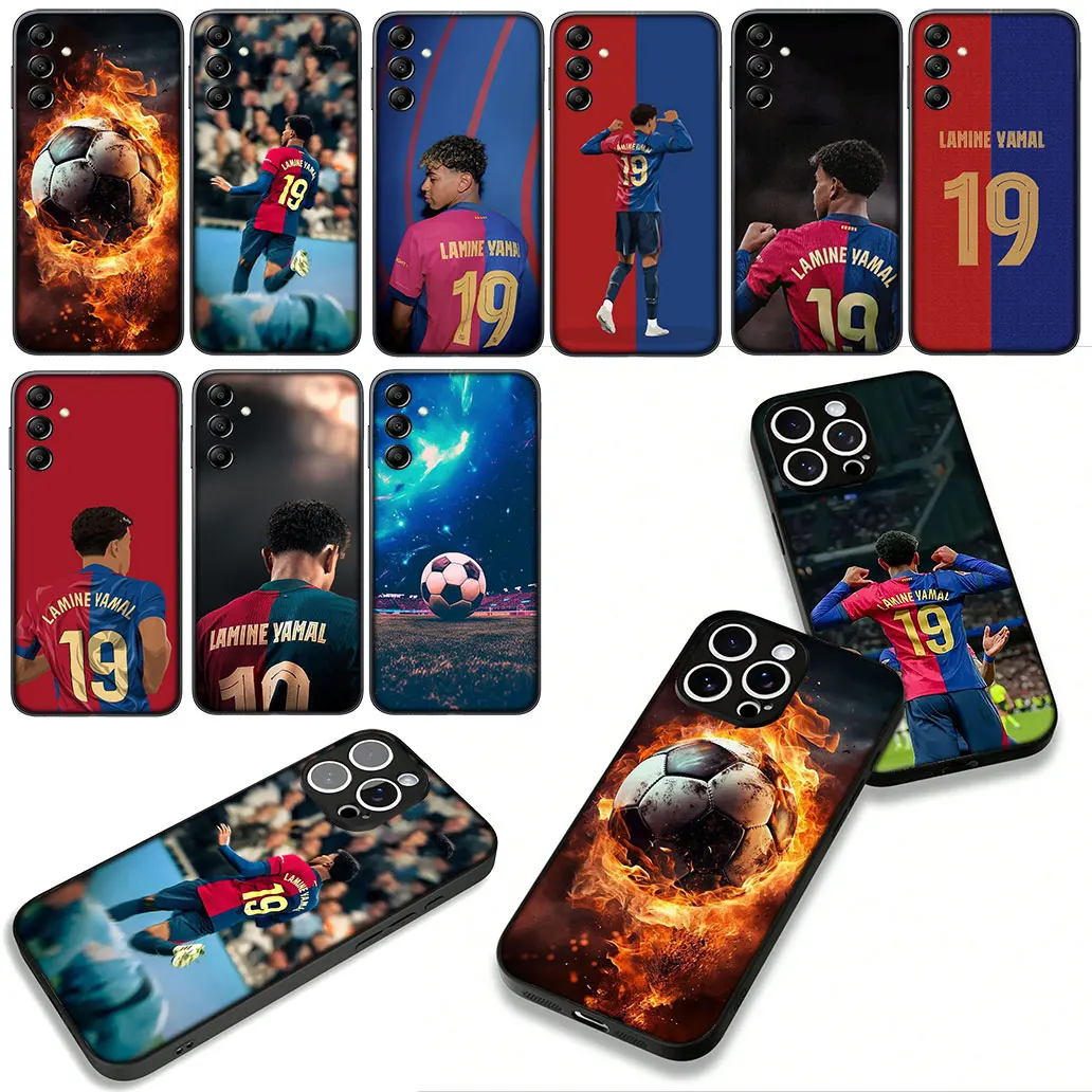 Soccer No 19 Spain Star Football No19 Case for Motorola Moto E14 E15 G04 G05 G14 G15 G54 G24 Power G34 G35 G45 G55 G75 G84 G85 #2