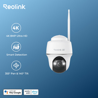 Reolink 4G Solar Camera Outdoor 4K 8MP Wireless Security Camera Smart Detection Color Night Vision 355° Pan 140° Tilt IP Camera