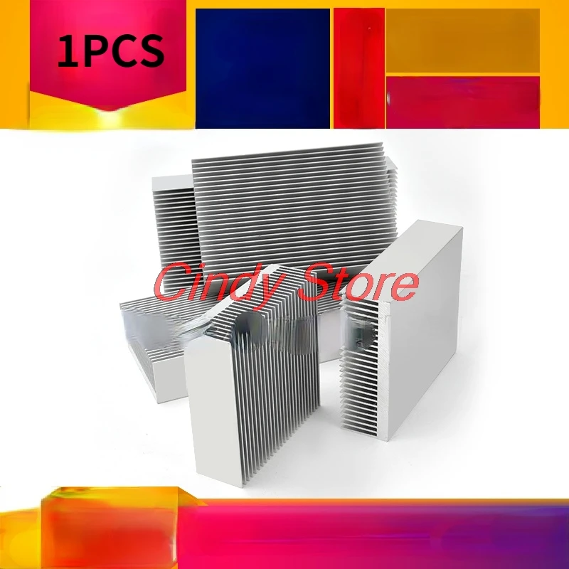 1PCS Aluminum Heat Sink 160/80*80*26.8/27MM Cooling aluminum plate High-power densely toothed electronic radiator