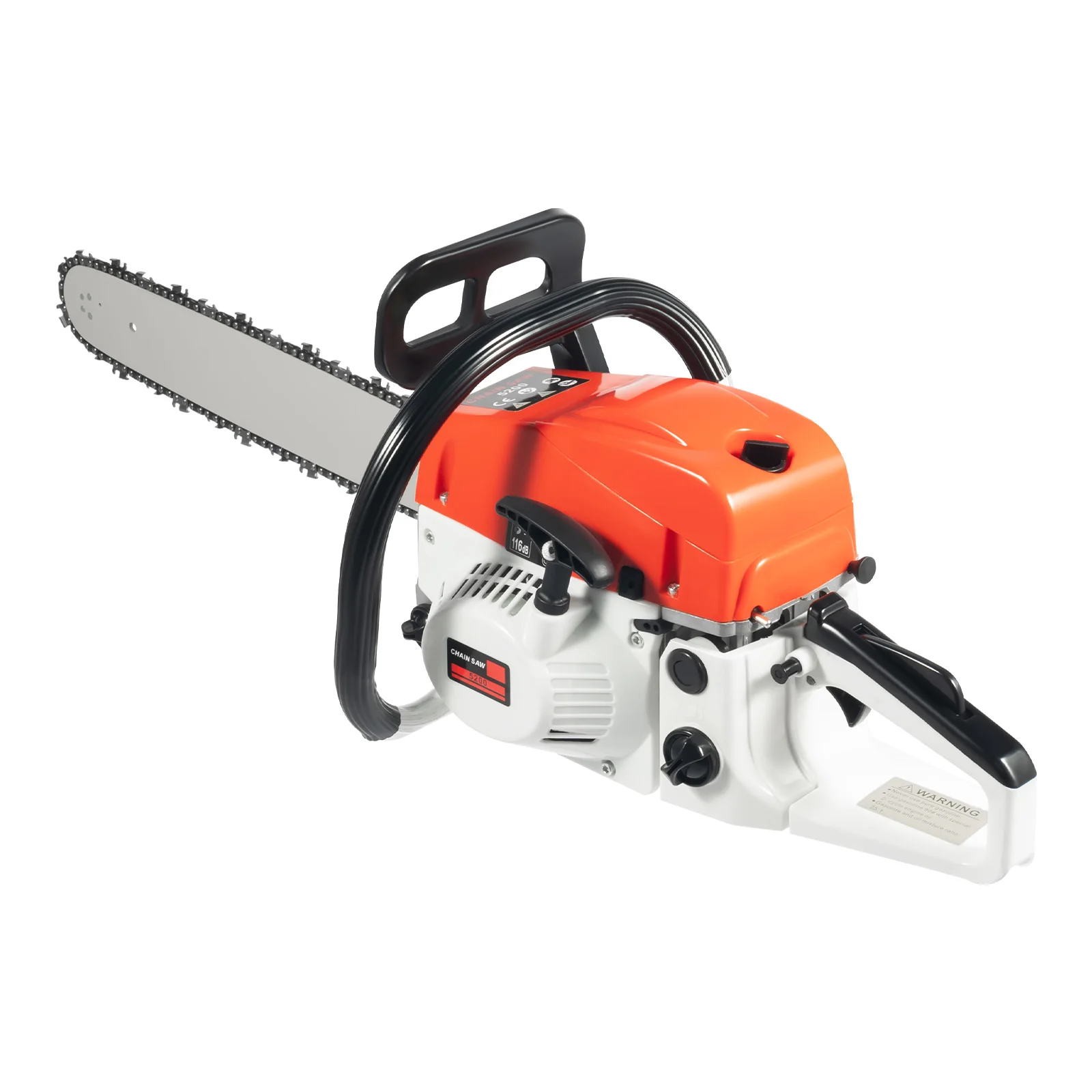 

52CC 20-Inch Gas Chainsaw, 2-Stroke Professional Wood Cutting Tool for Garden Forest Farm Use