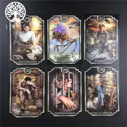 Fin De Siecle Kipper Tarot Deck Fortune-telling Prophecy Oracle Cards with PDF Guidebook