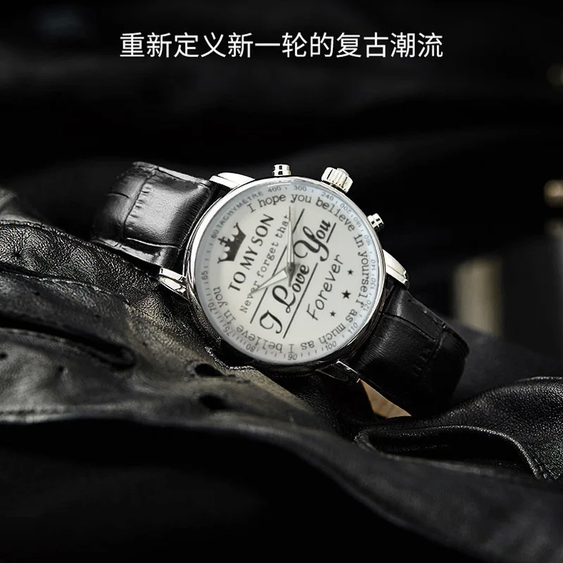 2024 foreign trade new sentiment watch classic retro men and women belt quartz watch wholesale