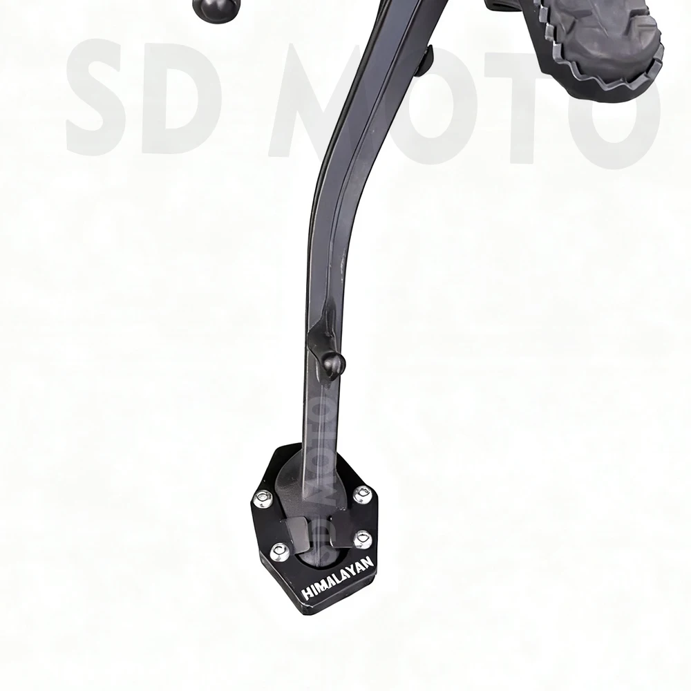 

2025 NEW Motorcycle Accessories CNC Kickstand Enlarge Side Stand Extension Support Pad For RE Himalayan 450 Himalayan450 2024
