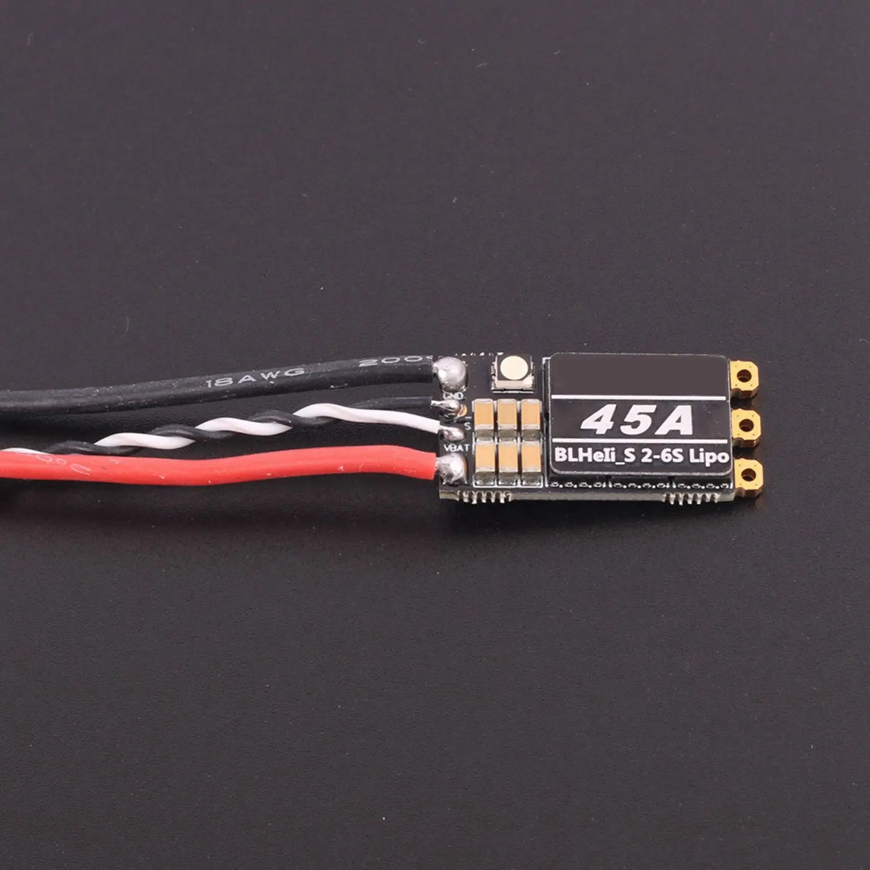 A48R-2X Blheli S 2-6S Lipo 45A Brushless ESC Built-In Programmable RGB LED D-Shot 150/300/600 ONESHOT125 For RC FPV Drone