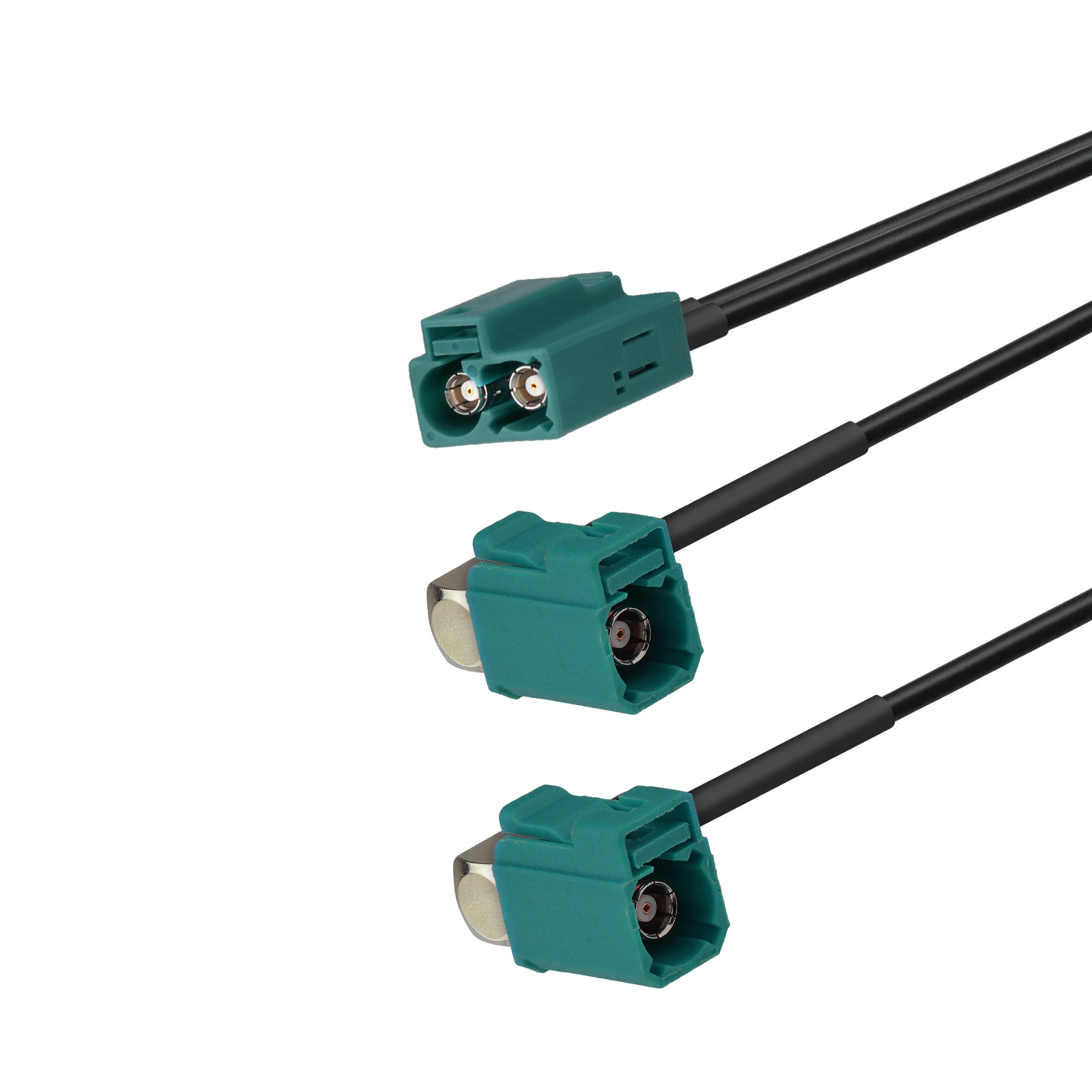 

Кабель Superbat Fakra двойной Z «мама» Fakra Z — кабель-переходник 150 см для автомобильной стерео аудио HD-радио головное устройство CD-медиаплеер Rece