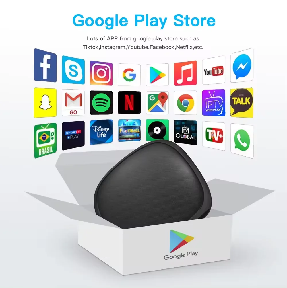 Adattatore Wireless AI Box CarPlay e Android Auto con GPS Integrato, Modulo 4G, Ingresso Type-C per Conversione Universale Auto, Android 13