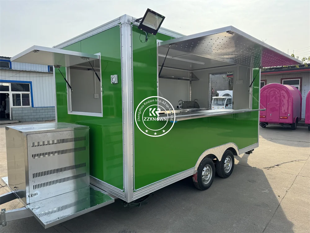 USA Australia Approved Concession Food Trailer Fully Equipped Us Standards Mobile Food Truck Fully Equipped Hot Dog Cart